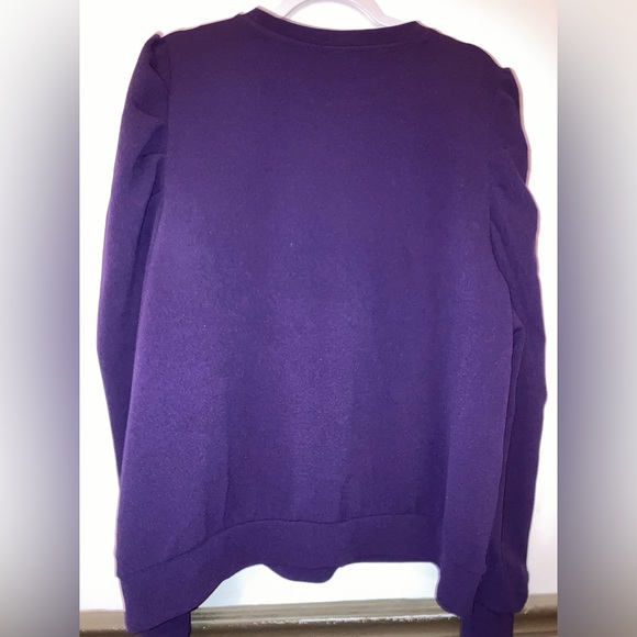 Purple Crewneck Sweatshirt - Picture 5 of 6